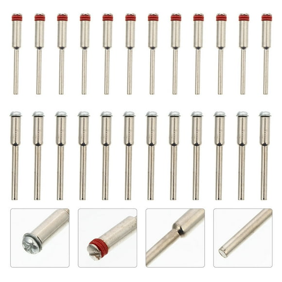 MLINS 40 Pcs Flap Wheel Sandpaper Sanding Rod Accessories