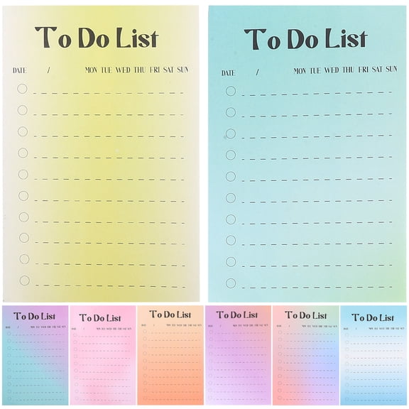 MLINS 400 Pcs Note Pads Rainbow Notes 15x10cm