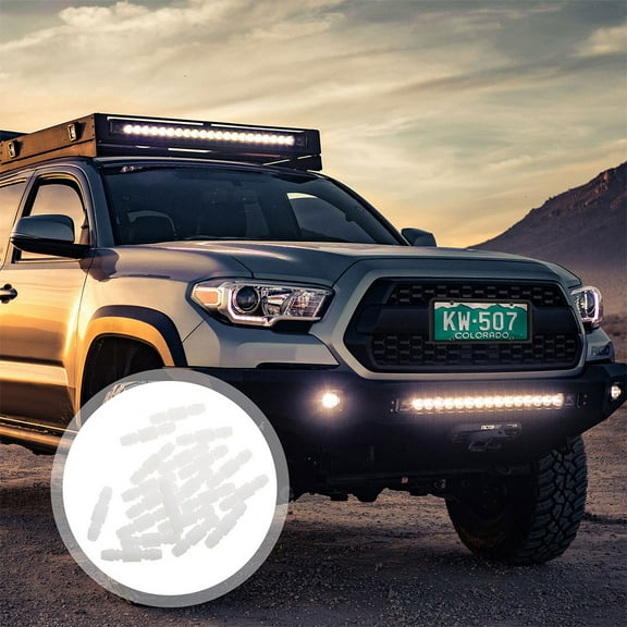 FELTECHELECTR Fluid Flow Maintenance 40PCS Plastic Windshield Washer Connectors