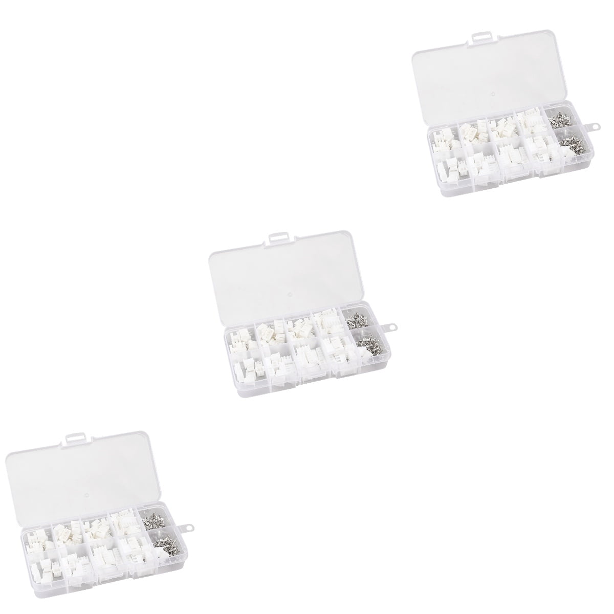 200 Pièces Connecteurs JST 2.54mm Mâles/Femelles - Pour Câblage Électronique DIY