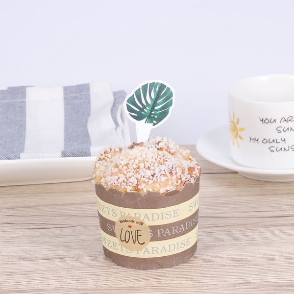 MLINS  48 Pcs Cake Border Easy Handmade Decorations Monkey Cupcake Toppers Baby