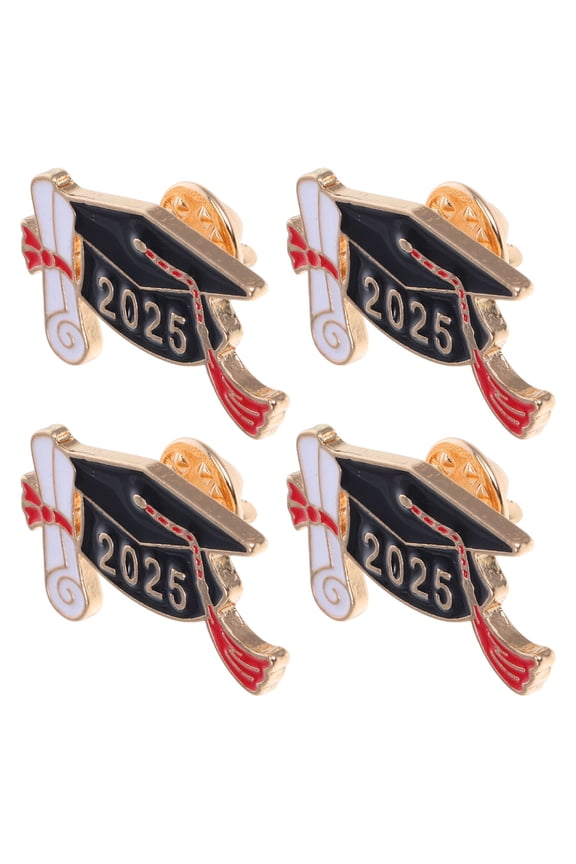 4PCS Multi Color Graduation Cap Pins Versatile Accessory for Men Women 2025 Season