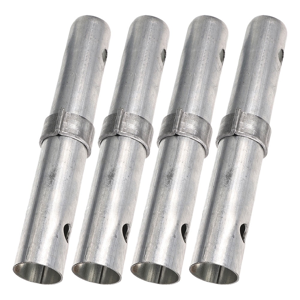 4pcs Scaffolding Coupling Pins - Galvanized Steel Locking Pins For Support Scaffold Systems, Silver