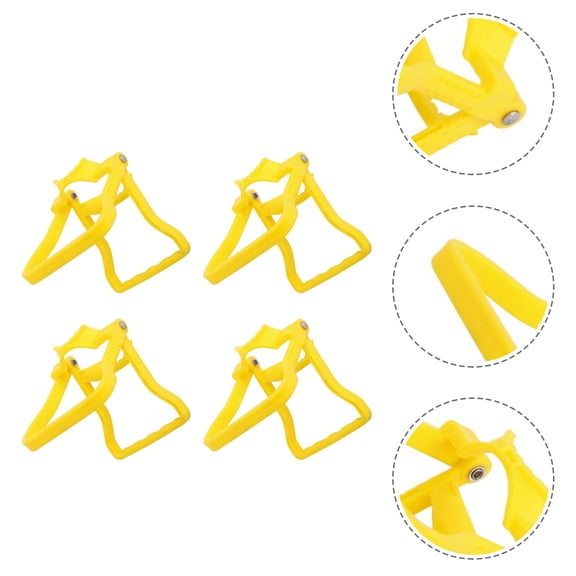 PTOOTP Bucket Lifter Handle Practical Design for Home Use 4pcs 5.53.90.6in