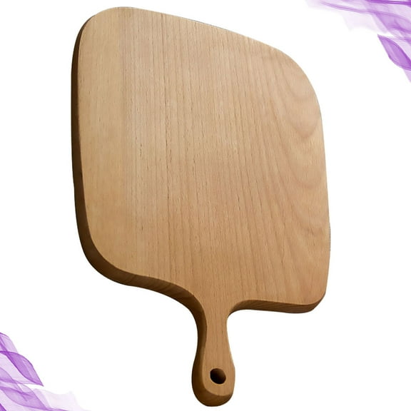 PTOOTP Reversible Khaki Wooden Cutting Board for Kitchen Use Food Prep Chopping Block