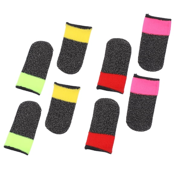 MLINS 4pairs Non-slip Finger Protectors Mobile Phone Gaming Using Finger Covers
