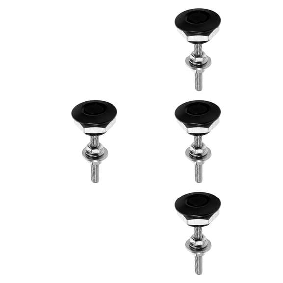 MLINS 4pcs Quick Latch Hood Pin Quick Latch Bumper Release Quick Release Hook Latch Vehicle Hood Pin Car Bumper Hood Pin Bonnet Lock