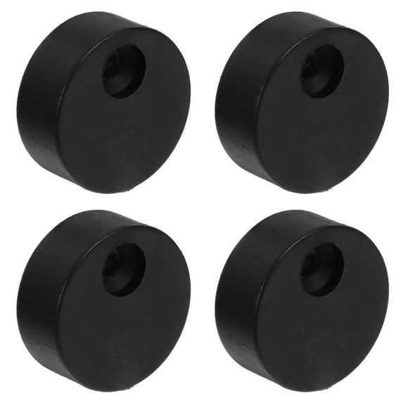 MLINS 4pcs Barn Door Track Stopper Anti-jump Sliding Door Stop Carbon Steel Anti Jump Pad Door Blocker Sliding Door Stop Accessory