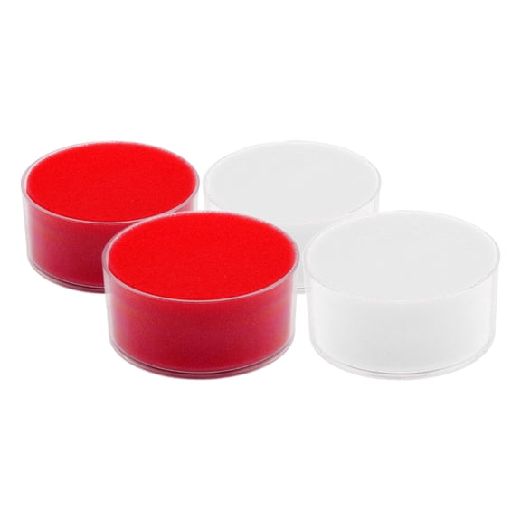 MLINS 4pcs Cash Counting Sponge Finger Moistener for Paper and Documents Money Counting for Bank and Store Finger Wet Sponge Tools