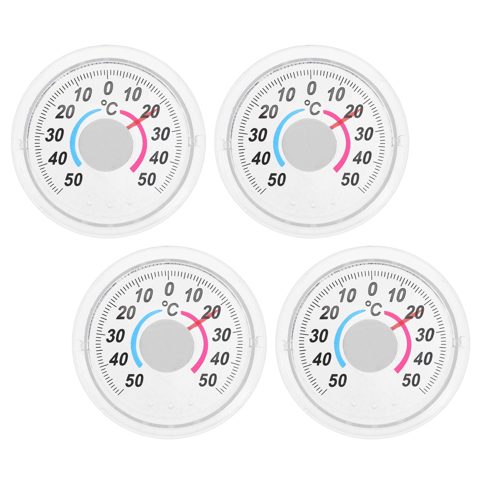 Temp Rounding Tool MLINS 4pcs Easy to Install Round Plastic Temperature Gauge Accurate ...