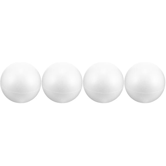 MLINS 4pcs Foam Circle Large Foam Ball Round Foam Sphere Solar System Model Craft Foam Ball