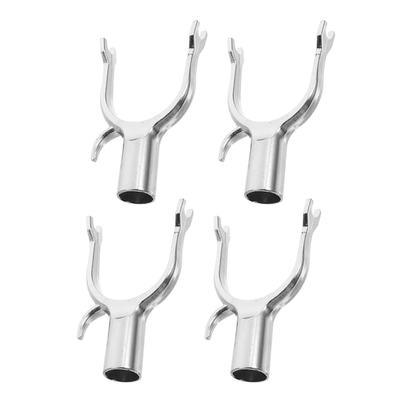 MLINS 4pcs Fruit Tree Branch Clutch Tree Branch Support Tools Metal Tree Crutch Tree Straightening Device Fruit Tree Support 16mm Hole Diamater