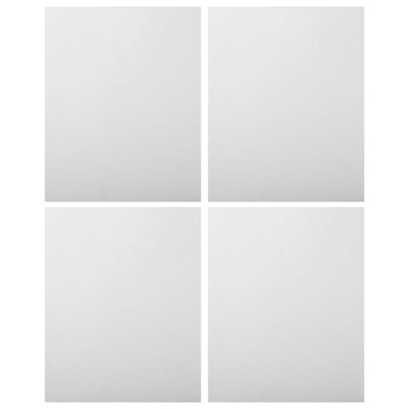 MLINS 4pcs Sublimation Poster Board Aluminum Alloy Photo Sign DIY Printing Poster Boards