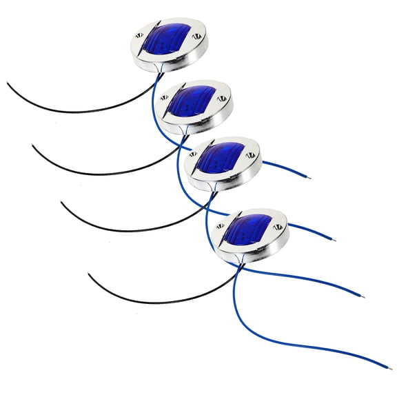 MLINS 4pcs Trailer Rear Lights High Brighness Tail Lamps Sidelight Turn Signal Lamp for Truck Boat