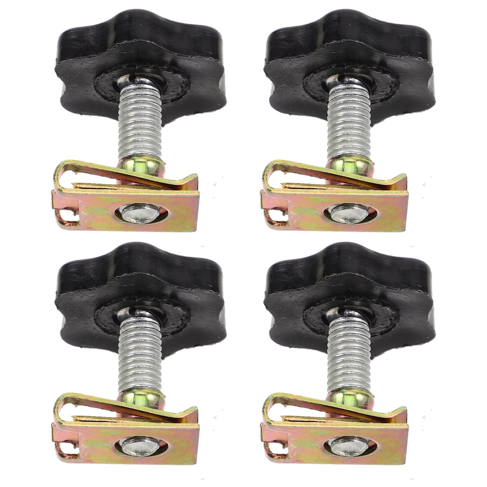 MLINS 4pcs Vintage Motorcycle Trunk Lock Bolts Anti Theft Saddlebag Screws Side Case Mounting Hardware Motorcycle Accessories Compatible With Harley