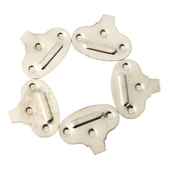 FELTECHELECTR Sewing Machine Parts Mini Screwdrivers Silver Stainless Steel 5Pcs 1.2X0.9X0.1In