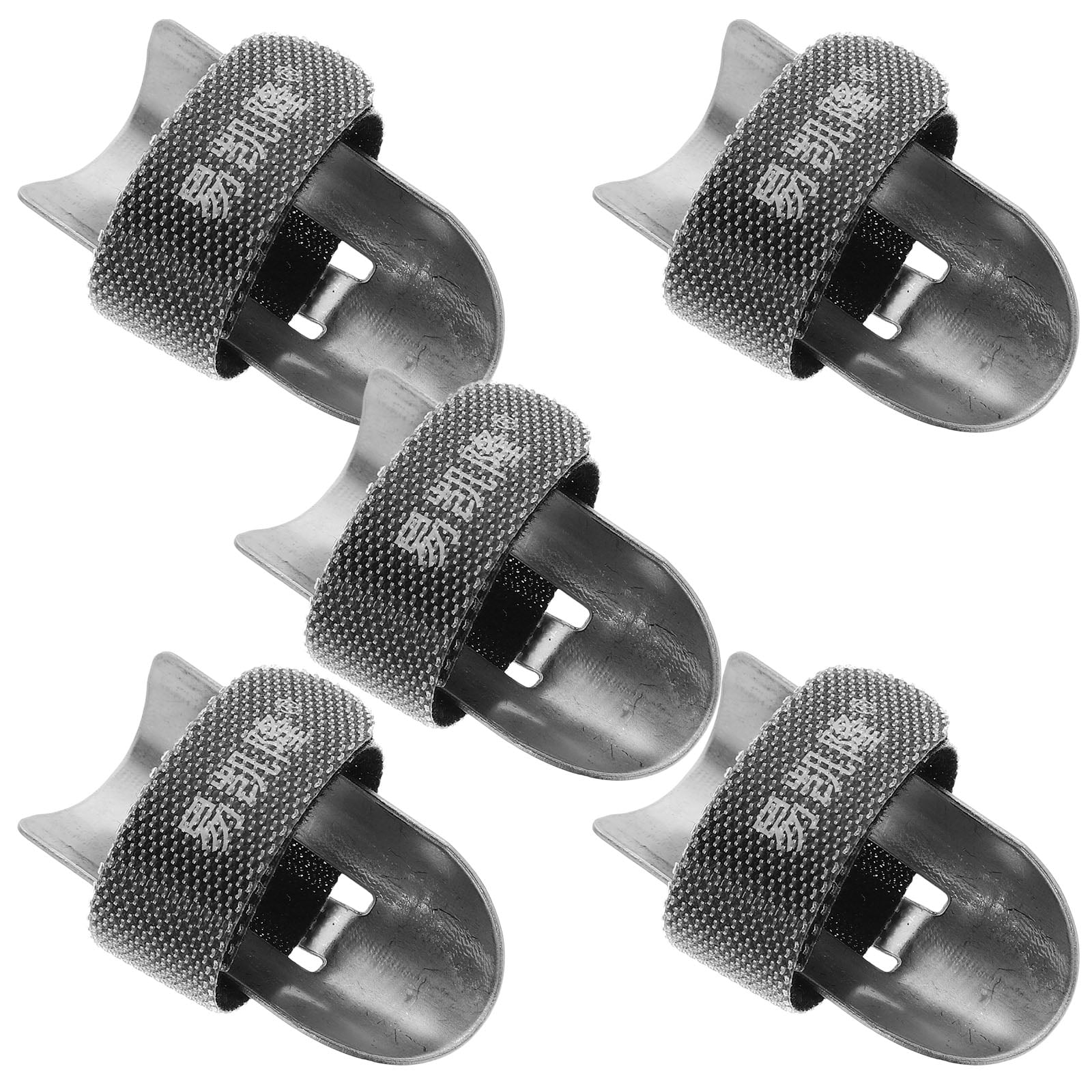 5pcs Stainless Steel Finger Guard Covers Kitchen Cutting Safety Finger ...