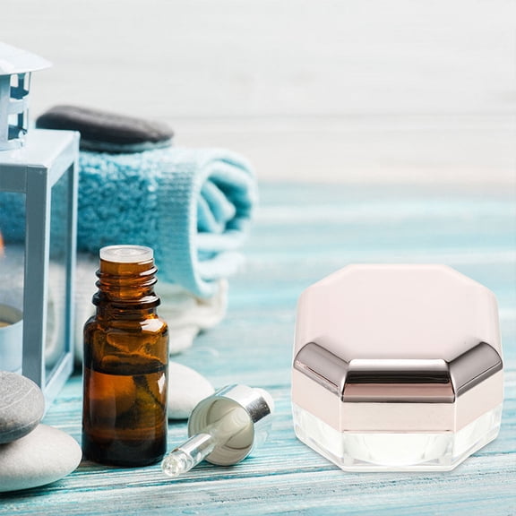 MLINS  5 Pcs Toiletries Travel Makeup Container Loose Powder Storage Box