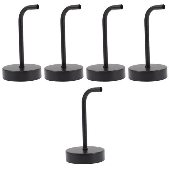 MLINS 5 Sets Wall Light Pole Wrought Iron Elbow Lamp Holder Household Lamp Support