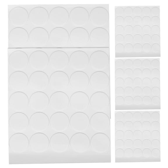 MLINS 5 Sheets Small Double Sided Adhesive Pads Strong Sticky Dots Rounded Foam Sticker