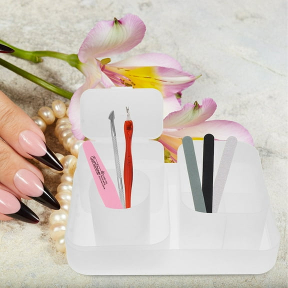 MLINS 5 in Nail Art Storage Box Polish Organizer Cosmetic