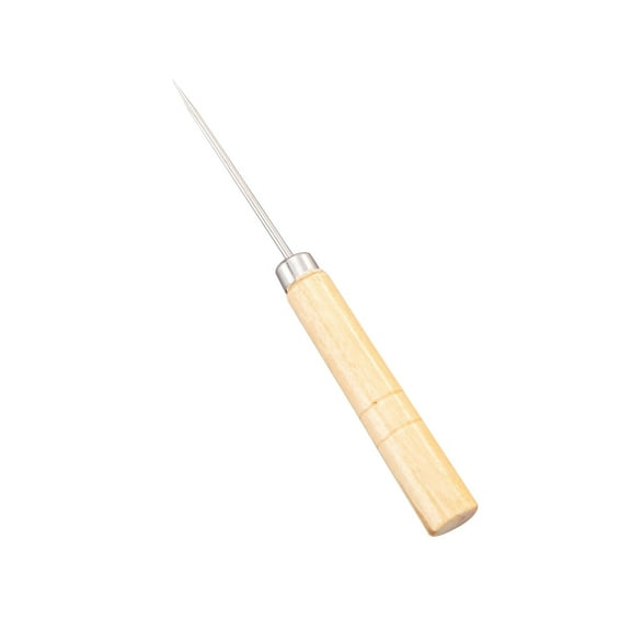 FELTECHELECTR Sewing Awl Wood Metal 50Pcs 4.7x4.7x0.8In