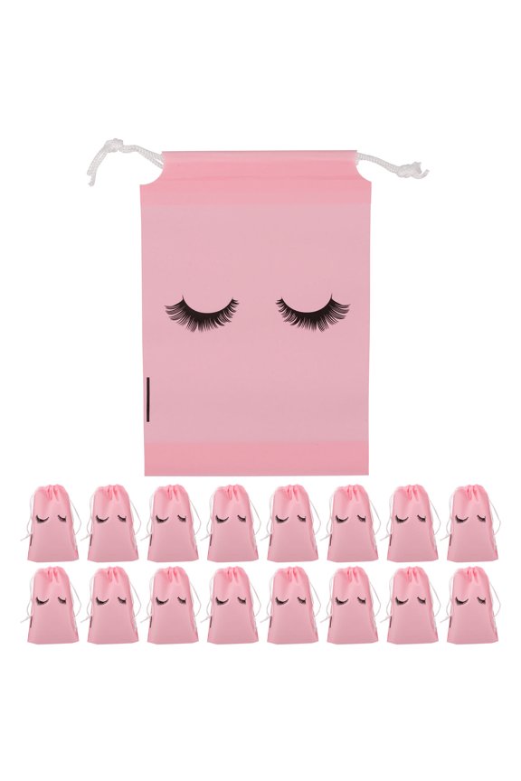 50 Pcs Lash Bags for Clients Eyelash Aftercare Lashes Storage Travel