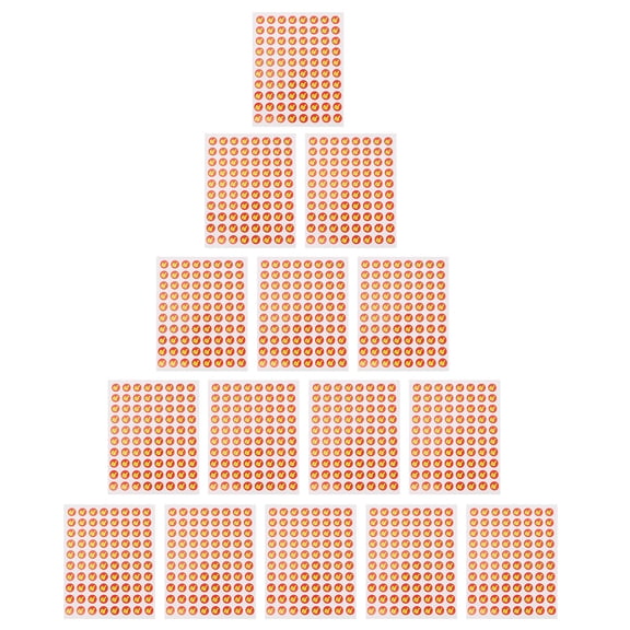 MLINS 50 Sheets Birthday Tiny Reward Stickers Creative Design