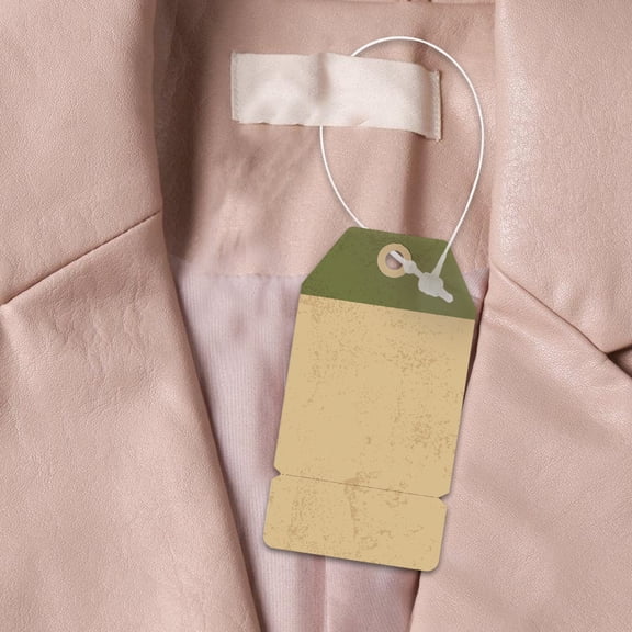 DINHEAROM Rope Plastic Tag Loops 5000Pcs Versatile Security Loops