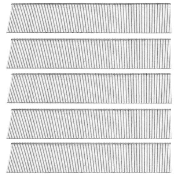 MLINS 5000pcs Gauge Finish Nails Brad Nails Fasteners For Woodworking Accessories And Cabinet Construction For Molding And Trim Silver