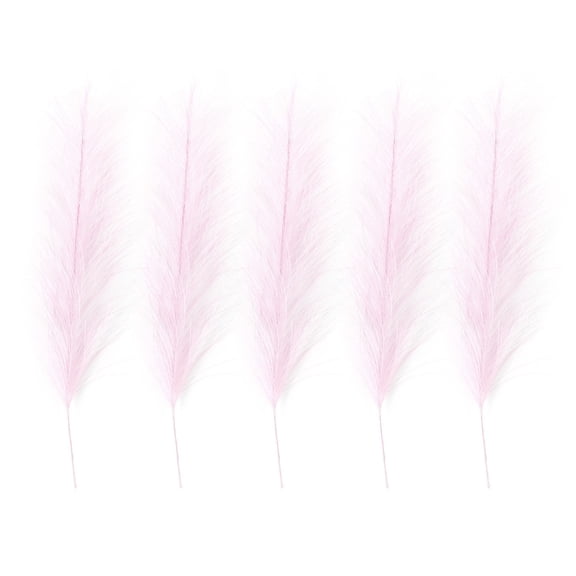 MLINS 50Pcs Imitation Phoenix-tail Ferns Lifelike Artificial Plants Wedding Holding Flowers (Pink)