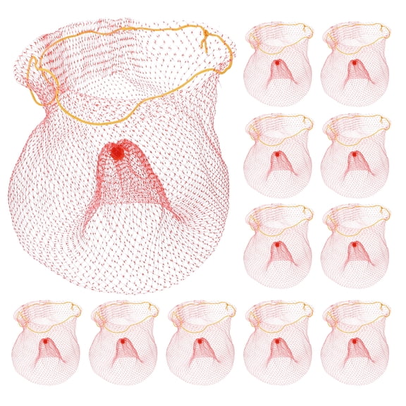 MLINS 50Pcs Outdoor Watermelon Nets Storage Pouch Fruit Vegetable Bags Greenhouse Bags