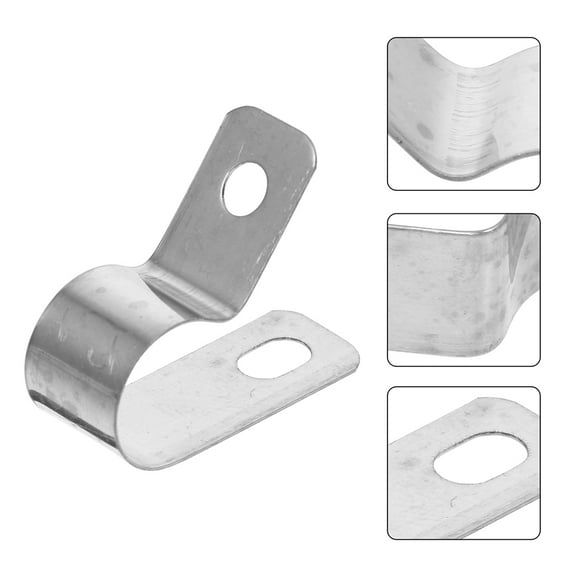 MLINS 50Pcs Wire Clips Cord Clips Wall Cable Clips Wire Management Small Wire Clamps