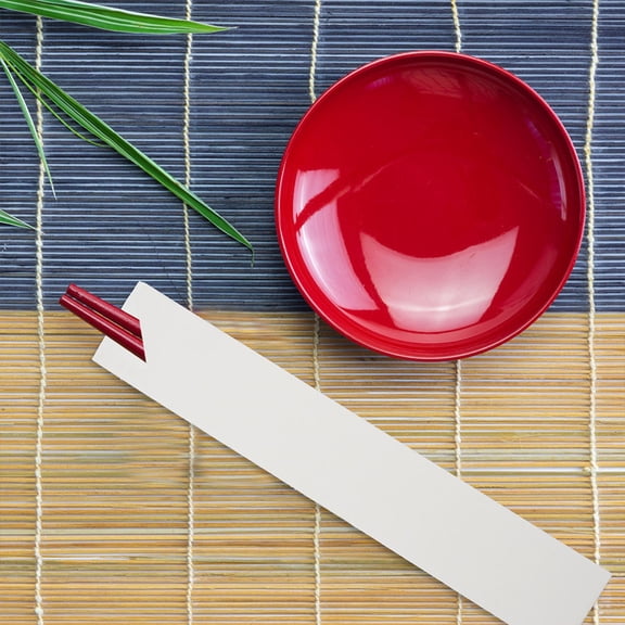 MLINS 50pcs Chopsticks Packing Sleeves Disposable Cutlery Sleeves Chopsticks Packing Bags Single-use Chopsticks Wrappers for Restaurant