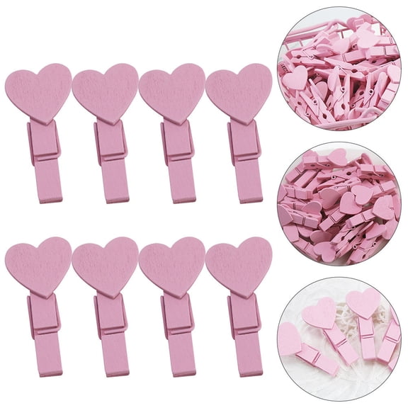 MERRYHAPY Mini Clothespins Small Pegs for Hanging Photos and Crafts, 50 Pieces, 1.4 x 0.3 x 0.2 Inches