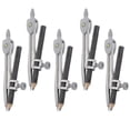 thumbnail image 1 of PTOOTP Math Compass Set Multi-Color Portable Drawing Tools for Students 5 Pieces Supplies, 1 of 8