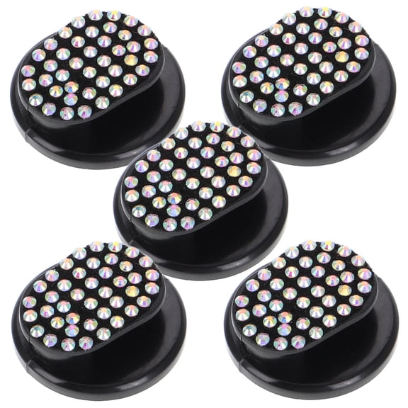 DINHEAROM Car Adhesive Hooks Multi Plastic 5Pcs