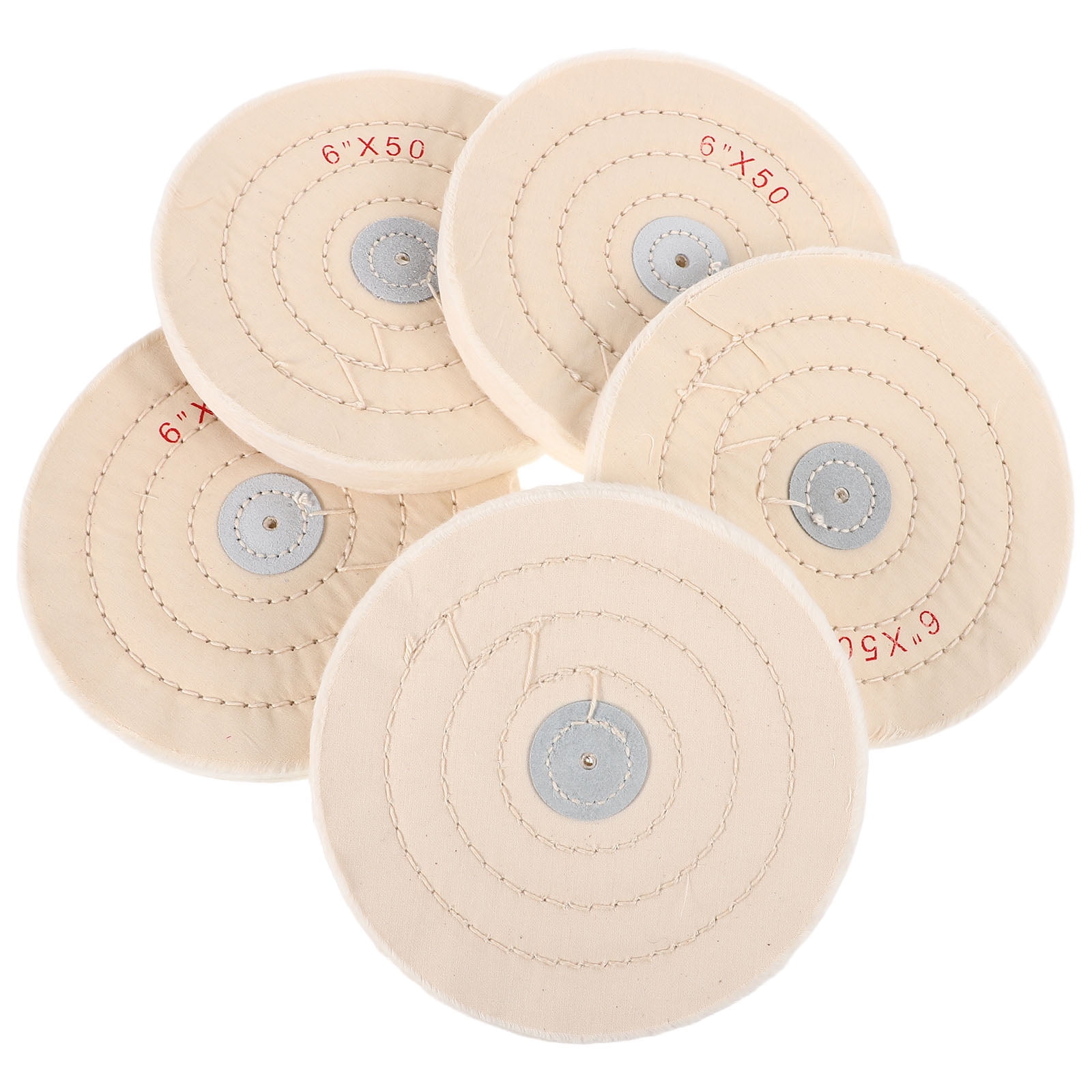 Cotton Wheel Racers DINHEAROM Cotton Grinding Wheels for Crafts 5Pcs 5.89X5.89X0.71In ...