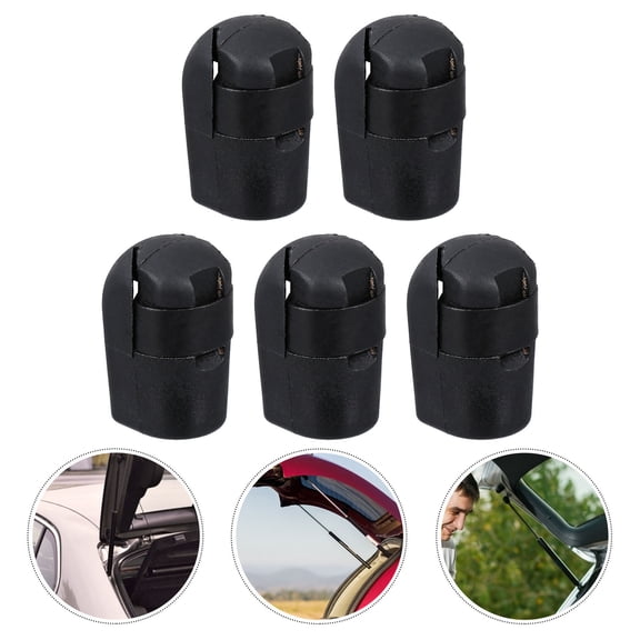 MLINS 5pcs Gas Spring End Fitting Connector Gas Spring Replacement (Black)