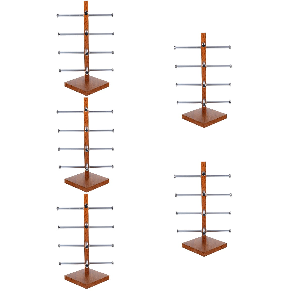 MLINS 5pcs Multi-tier Eyeglasses Stand Riser Glasses Display Stand ...