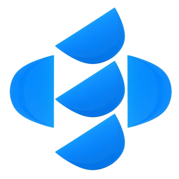 MLINS 5pcs Small Squeegee For Tile Glass Mirror Shower Window Tint Squeegee For Window Film Application Car Paint Protective Film Installation Water Removal