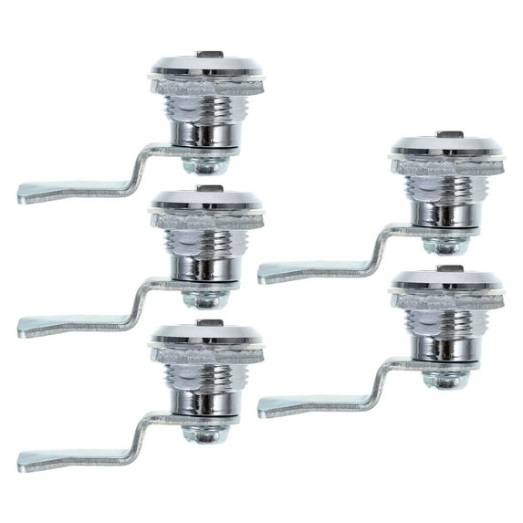 DINHEAROM File Cabinet Door Lock 5Pcs Zinc Alloy 1.2x0.8x0.8in
