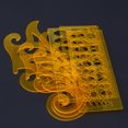 thumbnail image 1 of MLINS  6 PCS/Set Drawing Template Ruler Design Templates Building Formwork, 1 of 8