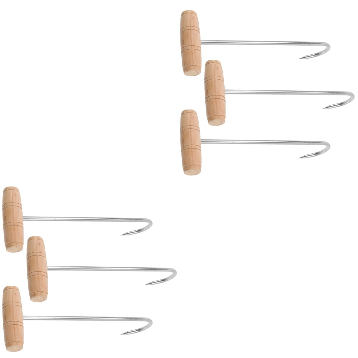 MLINS 6 Pcs Boot Pulls Boot Pullers Stainless Steel Boot Hooks ...