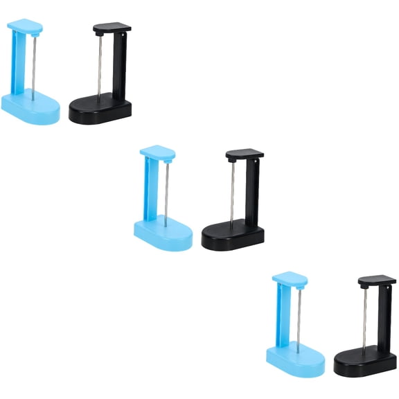 MLINS 6 Pcs Decorative Menu Spikes Paper Memo Holder Straight Rod Bill Stand Office Supplies