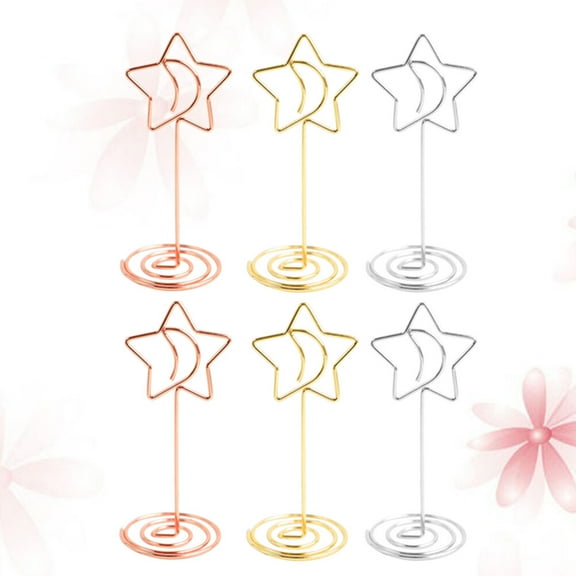 MLINS 6 Pcs Message Folder Memo Holders Office Supplies Decoration