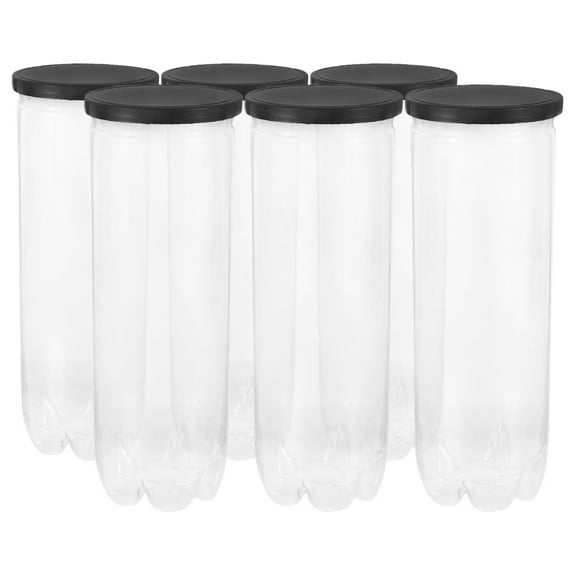 MLINS 6 Pcs Pickleball Ball Organizer Ball Storage Tennis Cylinder 21.00X7.70X7.70CM