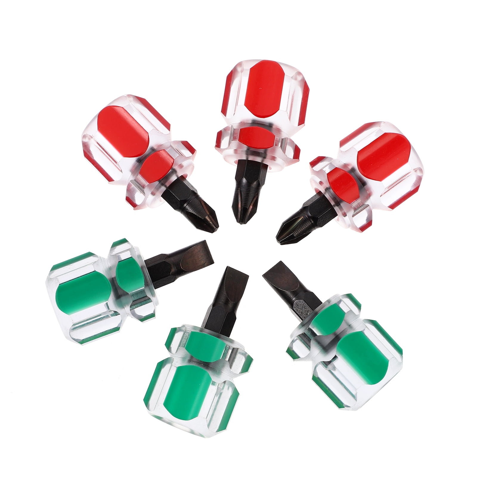 MLINS 6 Pcs Screwdriver Cordless Drill Power Mechanic Tools Man Red