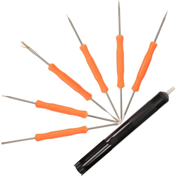 MLINS 6 Pcs Silver Solder Bar Welding Soldering Tools Kit 18.5X2CM Orange