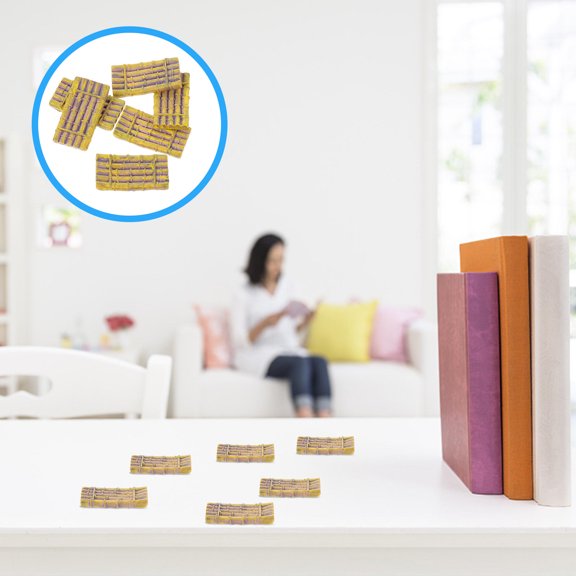 MLINS  6 Pcs Small Theme Aquarium Landscape Decor Miniature Decoration